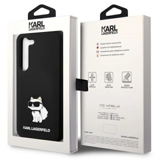 Etui Karl Lagerfeld KLHCS23SSNCHBCK do Samsung Galaxy S23 S911 hardcase Silicone Choupette