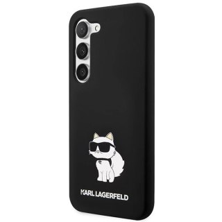 Etui Karl Lagerfeld KLHCS23SSNCHBCK do Samsung Galaxy S23 S911 hardcase Silicone Choupette