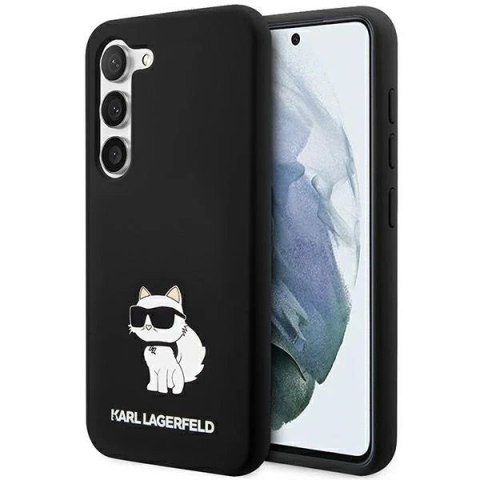 Etui Karl Lagerfeld KLHCS23SSNCHBCK do Samsung Galaxy S23 S911 hardcase Silicone Choupette