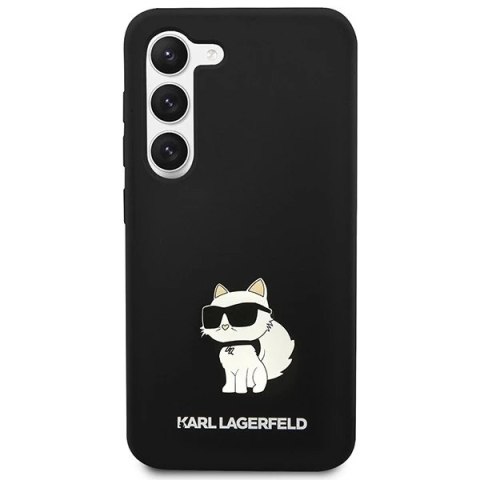 Etui Karl Lagerfeld KLHCS23SSNCHBCK do Samsung Galaxy S23 S911 hardcase Silicone Choupette