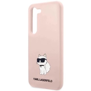 Etui Karl Lagerfeld KLHCS23SSNCHBCP do Samsung Galaxy S23 S911 hardcase Silicone Choupette