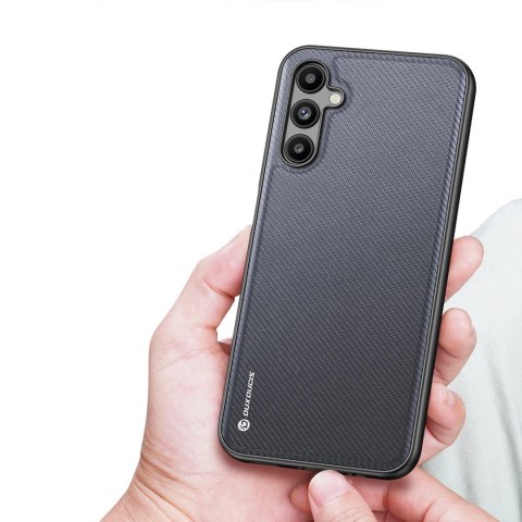 Dux Ducis Fino etui Samsung Galaxy A14 5G pokrowiec z silikonową ramką szare