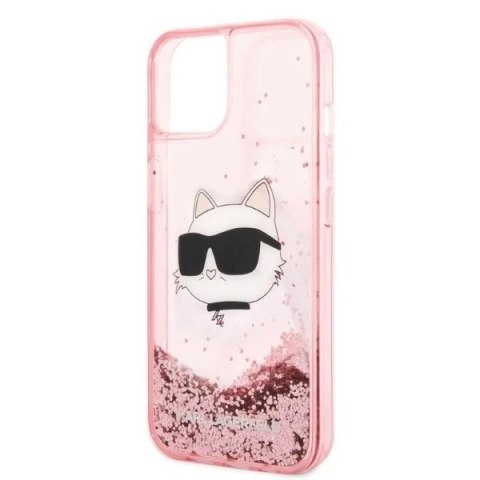Etui Karl Lagerfeld KLHCP14MLNCHCP do iPhone 14 Plus 6,7" hardcase Glitter Choupette Head