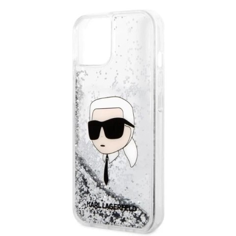 Etui Karl Lagerfeld KLHCP14MLNKHCH do iPhone 14 Plus 6,7" hardcase Glitter Karl Head