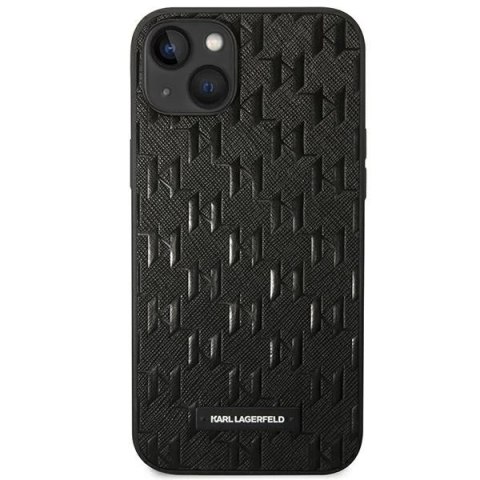 Etui Karl Lagerfeld KLHCP14MSAKLHPK do iPhone 14 Plus 6,7" hardcase Saffiano Mono Metal Logo