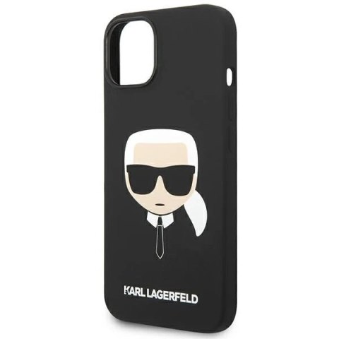 Etui Karl Lagerfeld KLHCP14MSLKHBK do iPhone 14 Plus 6,7" hardcase Silicone Karl`s Head