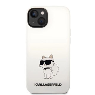 Etui Karl Lagerfeld KLHCP14MSNCHBCH do iPhone 14 Plus 6,7" hardcase Silicone Choupette