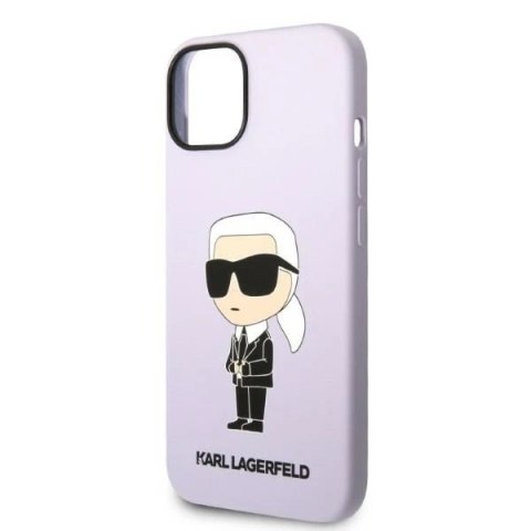Etui Karl Lagerfeld KLHCP14MSNIKBCU do Apple iPhone 14 Plus 6,7" hardcase Silicone Ikonik