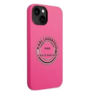 Etui Karl Lagerfeld KLHCP14MSRSGRCF do Apple iPhone 14 Plus 6,7" hardcase Silicone RSG
