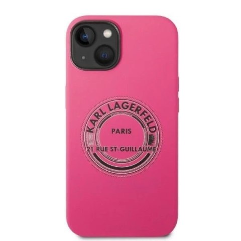 Etui Karl Lagerfeld KLHCP14MSRSGRCF do Apple iPhone 14 Plus 6,7" hardcase Silicone RSG