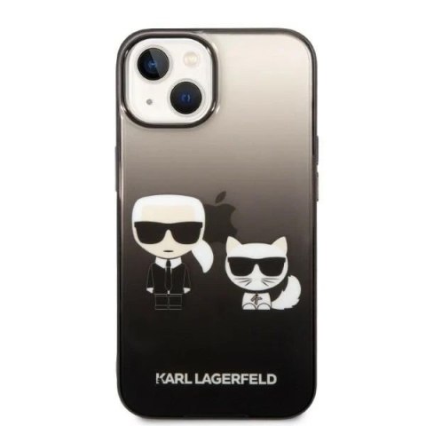 Etui Karl Lagerfeld KLHCP14MTGKCK do Apple iPhone 14 Plus 6,7" hardcase Gradient Ikonik Karl & Choupette