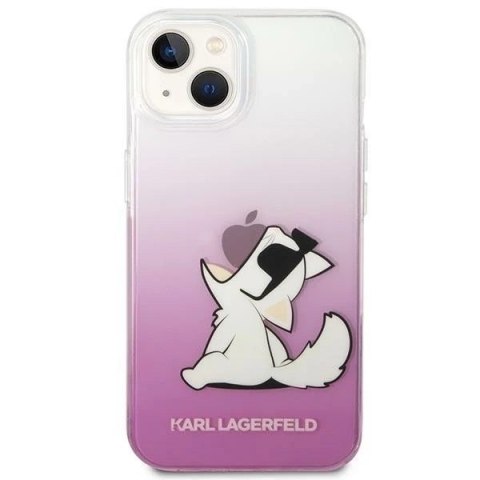 Etui Karl Lagerfeld KLHCP14SCFNRCPI do Apple iPhone 14 6,1" hardcase Choupette Fun