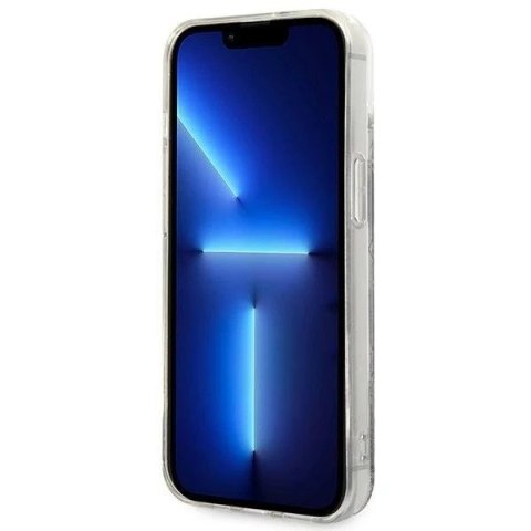 Etui ochronne na telefon Karl Lagerfeld KLHCP14SLMNMK do Apple iPhone 14 6,1" hardcase czarny/black Liquid Glitter Monogram