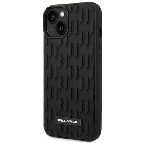 Etui ochronne na telefon Karl Lagerfeld KLHCP14SRUPKLPK do Apple iPhone 14 6,1" hardcase czarny/black 3D Monogram