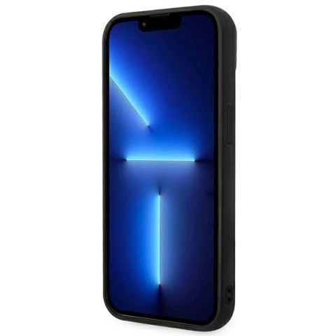 Etui ochronne na telefon Karl Lagerfeld KLHCP14SRUPKLPK do Apple iPhone 14 6,1" hardcase czarny/black 3D Monogram