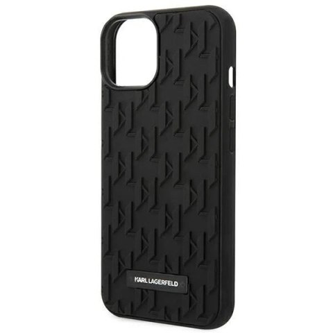 Etui ochronne na telefon Karl Lagerfeld KLHCP14SRUPKLPK do Apple iPhone 14 6,1" hardcase czarny/black 3D Monogram