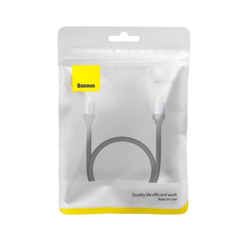 Przewód Baseus Enjoyment kabel adapter przewód HDMI 4K60Hz 0.5m ciemnoszary