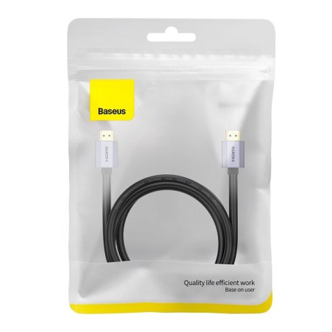 Przewód Baseus High Definition Series kabel HDMI 2.0 4K 60Hz 2m czarny (WKGQ020201)