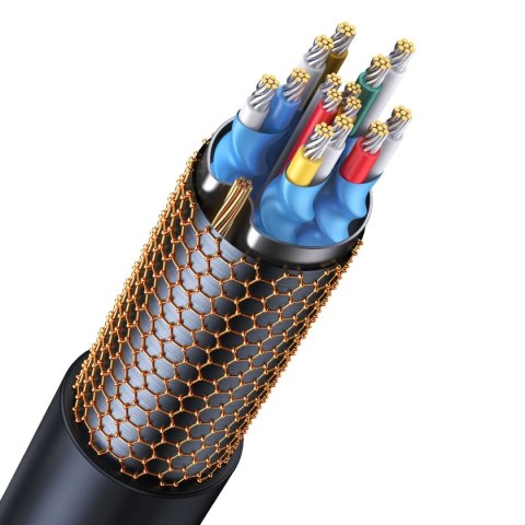 Przewód Baseus High Definition Series kabel HDMI 2.0 4K 60Hz 2m czarny (WKGQ020201)