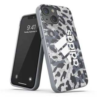 Etui Adidas OR Snap Case Leopard do Apple iPhone 13 mini 5,4" szary/grey 47256