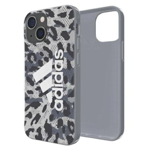 Etui Adidas OR Snap Case Leopard do Apple iPhone 13 mini 5,4" szary/grey 47256