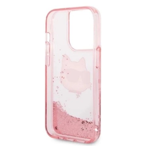 Etui Etui Karl Lagerfeld KLHCP14LLNCHCP do iPhone 14 Pro 6,1" hardcase Glitter Choupette Head