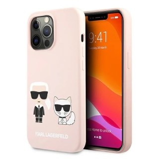 Etui Karl Lagerfeld KLHCP13XSSKCI do iPhone 13 Pro Max 6,7" hardcase Silicone Karl & Choupette