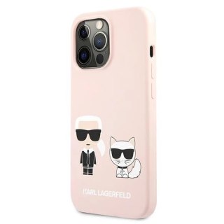 Etui Karl Lagerfeld KLHCP13XSSKCI do iPhone 13 Pro Max 6,7" hardcase Silicone Karl & Choupette