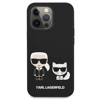 Etui Karl Lagerfeld KLHCP13XSSKCK do iPhone 13 Pro Max 6,7" hardcase Silicone Karl & Choupette