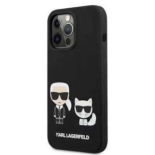 Etui Karl Lagerfeld KLHCP13XSSKCK do iPhone 13 Pro Max 6,7" hardcase Silicone Karl & Choupette