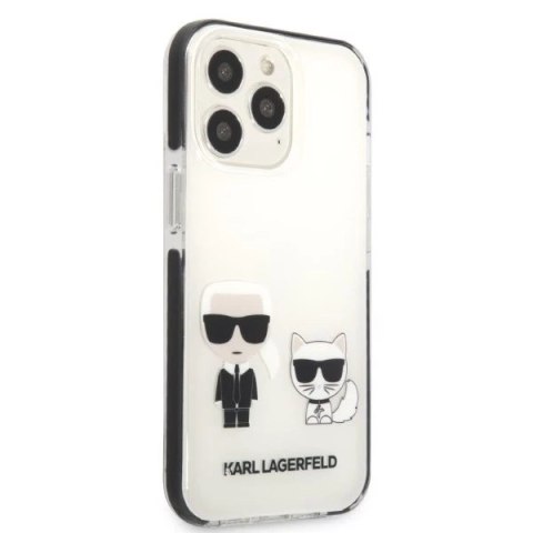 Etui Karl Lagerfeld KLHCP13XTPEKCW do iPhone 13 Pro Max 6,7" hardcase Karl&Choupette