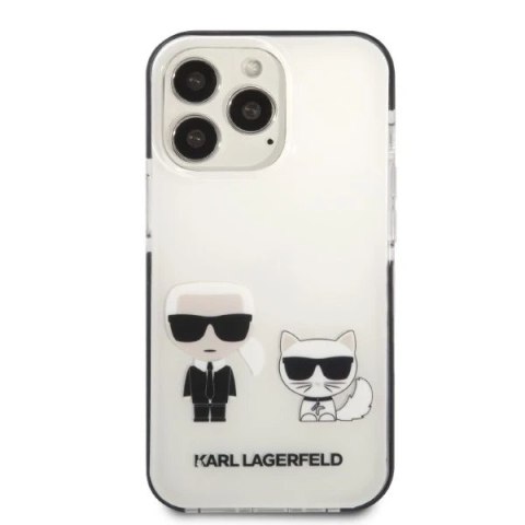 Etui Karl Lagerfeld KLHCP13XTPEKCW do iPhone 13 Pro Max 6,7" hardcase Karl&Choupette