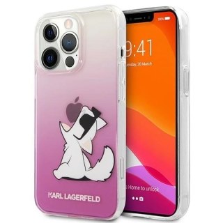 Etui Karl Lagerfeld KLHCP14LCFNRCPI do iPhone 14 Pro 6,1" hardcase Choupette Fun