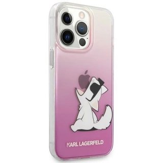 Etui Karl Lagerfeld KLHCP14LCFNRCPI do iPhone 14 Pro 6,1" hardcase Choupette Fun
