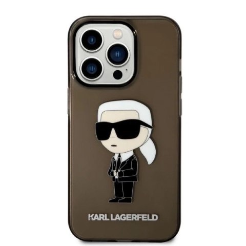 Etui Karl Lagerfeld KLHCP14LHNIKTCK do iPhone 14 Pro 6,1" hardcase Ikonik Karl Lagerfeld