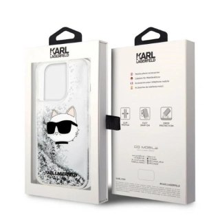 Etui Karl Lagerfeld KLHCP14LLNCHCS do iPhone 14 Pro 6,1" hardcase Glitter Choupette Head