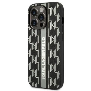 Etui Karl Lagerfeld KLHCP14LPGKLSKG do iPhone 14 Pro 6,1" hardcase Monogram Stripe