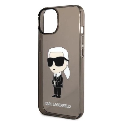 Etui Karl Lagerfeld KLHCP14MHNIKTCK do iPhone 14 Plus 6,7" hardcase Ikonik Karl Lagerfeld