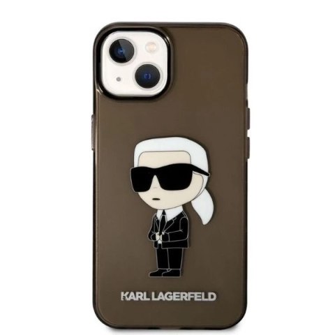 Etui Karl Lagerfeld KLHCP14MHNIKTCK do iPhone 14 Plus 6,7" hardcase Ikonik Karl Lagerfeld