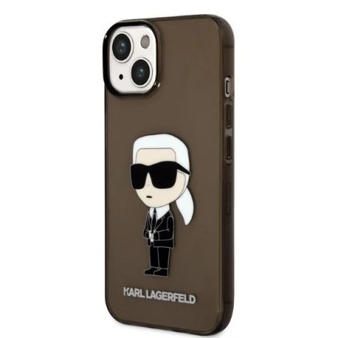 Etui Karl Lagerfeld KLHCP14MHNIKTCK do iPhone 14 Plus 6,7" hardcase Ikonik Karl Lagerfeld