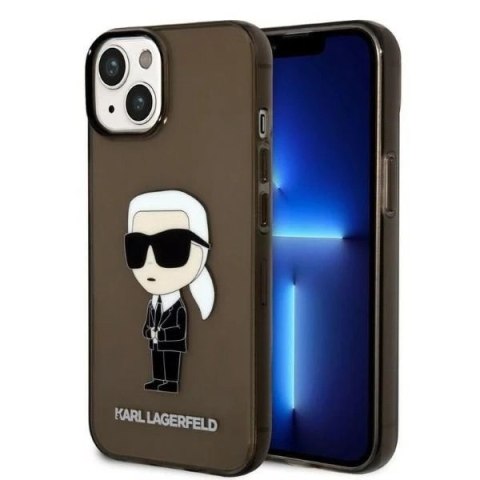 Etui Karl Lagerfeld KLHCP14MHNIKTCK do iPhone 14 Plus 6,7" hardcase Ikonik Karl Lagerfeld
