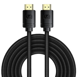 Kabel Baseus High Definition Series HDMI 8K - HDMI 8K 5m czarny