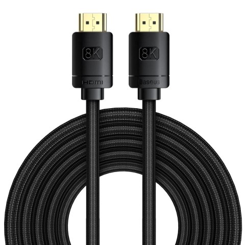 Kabel Baseus High Definition Series HDMI 8K - HDMI 8K 5m czarny
