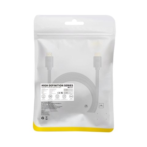 Kabel Baseus High Definition Series HDMI 8K - HDMI 8K 5m czarny