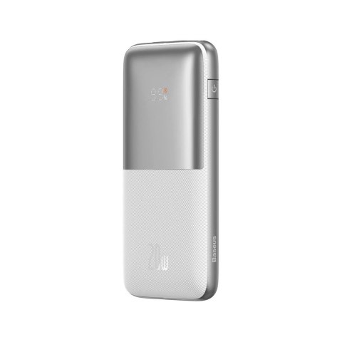 Powerbank Baseus Bipow Pro 10000mAh 20W biały z kablem USB Typu A - USB Typu C 3A 0.3m (PPBD040202)