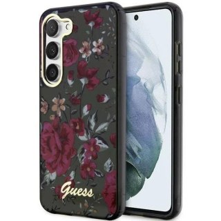 Etui Guess GUHCS23MHCFWSA do Samsung Galaxy S23+ Plus S916 zielony/kaki hardcase Flower Collection