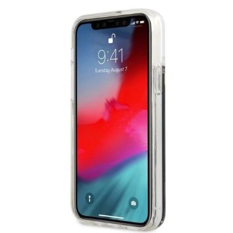 Etui ochronne na telefon Karl Lagerfeld KLHCP12MLGGKBK do Apple iPhone 12 /12 Pro 6,1" czarny/black hardcase Liquid Glitter Gats