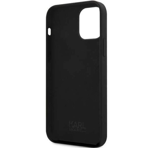 Etui ochronne na telefon Karl Lagerfeld KLHCP12MSNCHBCK do Apple iPhone 12 /12 Pro 6,1" hardcase czarny/black Silicone Choupette