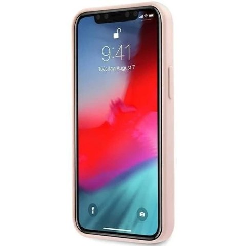 Etui ochronne na telefon Karl Lagerfeld KLHCP12MSNCHBCP do Apple iPhone 12 /12 Pro 6,1" hardcase różowy/pink Silicone Choupette