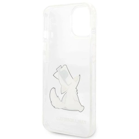Etui ochronne na telefon Karl Lagerfeld KLHCP14MCFNRC do Apple iPhone 14 Plus 6,7" hardcase przeźroczysty/transparent Choupette 